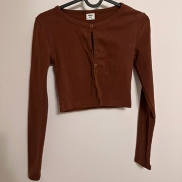 Sunday Best Izzy Cardigan in Cognac - Picture 1 of 3